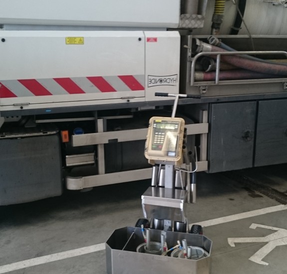 Water services operator trolley