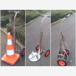 Traffic cones trolley - Stainless