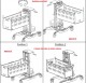 Piglet treatment trolley 