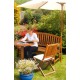 Beach Chair Torch Umbrella Clamp 