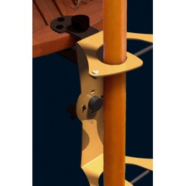 Pince fixation parasol ou torche 